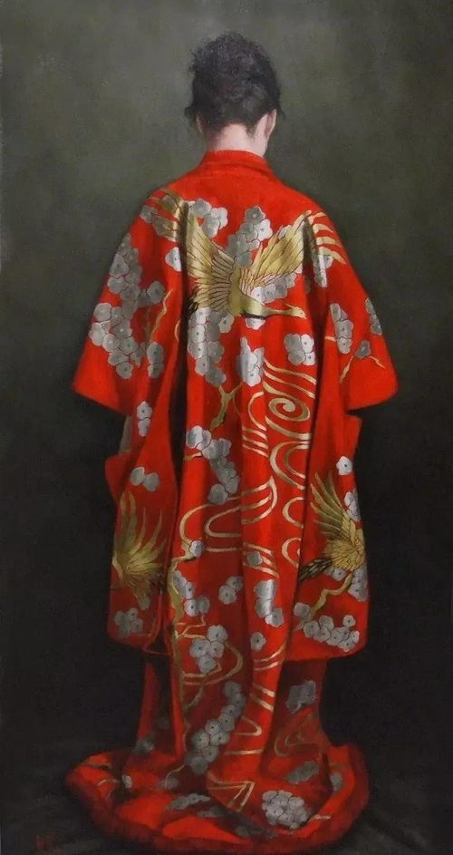 英國(guó)女畫家深深愛上了日本服飾